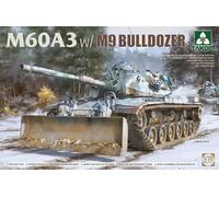 Takom 2137 - M60A3 Con M9 Bulldozer Attacco Per - 1/35 Scala Plastica Kit