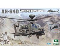 Takom 2601 US AH-64D Apache Longbow Attacco Elicottero 1/35 Scala Plastica Kit