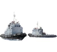 Takom model - type 192 & 192a harbour tugboat 1/350 - takom 6011