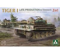 Takom model - tiger i 1/35 - takom 2199