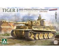 TAKOM 2200 1/35 Tiger I Mid-Production with Zimmerit Sd.Kfz.181 Pz.Kpfw.VI Ausf.