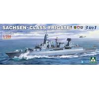 Takom TAK6001 - 1:3 50 Sachsen-Class Fregata 3 IN 1 - Nuovo