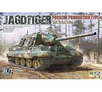 Takom TAK8003 - 1:3 5 WWII Tigre di Caccia Porsche Tracce Tipo Sd.Kfz.186 -