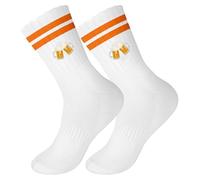 TAKONE - Calzini da tennis divertenti Oktoberfest con boccale di birra, idea regalo per uomini e donne, amanti della birra e feste (taglia 37-45)
