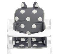 TAKONE - Coprisedile per seggiolone Hauck, cuscino imbottito per Alpha/Beta e Tripp Trapp, double-face, lavabile, per seggioloni a 3 e 5 punti