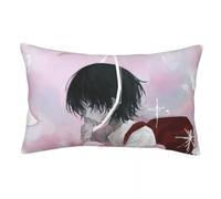 Takopii, federa con cerniera nascosta, motivo anime, double face, decorativa, per auto, casa, divano, biancheria da letto