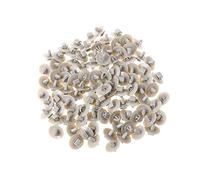 TAKOXIA 100pcs Paraurti Pannello Clip di Fermo Scudo Corpo Per Porta Auto Pannello Fodera Targa Vite Clip di Fissaggio