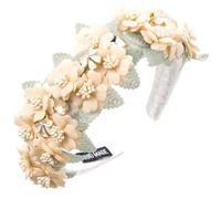 TAKOXIA Delicata fascia per capelli con fiore aggiunge fascino ai tuoi capelli, copricapo alla moda casual per feste perfetto per ogni occasione