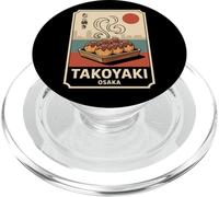 Takoyaki Balls Dotonburi Giappone Retro Japanese Kanji Souvenir PopSockets PopGrip per MagSafe