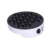 Takoyaki Maker,750 W antiaderente Octopus Grill vassoio 18 fori riscaldamento a due lati macchina elettrica per la produzione di palle di polpo giapponese Takoyaki (#2)