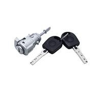 TAKPART 1 serratura a cilindro per porta, interruttore di accensione + 2 chiavi di sicurezza nel set per B-o-r-a Golf IV Fabia I 604837167 (sinistro)