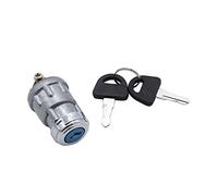 TAKPART - Set di 1 interruttore di accensione universale, 3 contatti e 2 chiavi di sicurezza per camion, scooter, quad, barche, trattori d'epoca