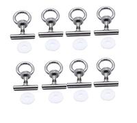 TAKPART Set di 8 viti di fissaggio da 25 mm per binari di carico, sistema di fissaggio a vite a T M8 per multivan Bus VW T5 T6