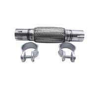 TAKPART Tubo flessibile universale di riparazione per pantaloni, scarico + 2 fascette per 45 x 150 mm/270 mm