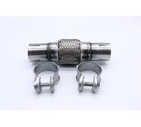 TAKPART Tubo flessibile universale di riparazione per pantaloni, scarico + 2 fascette per 45 x 150 mm/210 mm