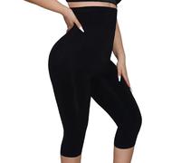 Takusun Leggings Modellanti da Donna, Controllo della Pancia, a Vita Alta, Senza Cuciture, Modellanti, per Sollevare Il Sedere, Coscia più Sottile, Nero, XX-Large
