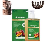 Takuyi Cool Shampoo, Shampoo all'olio di Batana con estratto di rosmarino, delicati al rosmarino, Nutrienti per capelli morbidi e soffici per tutti i tipi di capelli (1pcs)