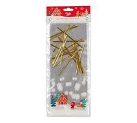 Tala 20 sacchetti stampati a tema pan di zenzero, perfetti per tartufi fatti in casa, cioccolatini e dolci da regalare, realizzati in cellophane