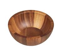 Tala Ciotola Piccola in Acacia Laccata, Elegante Ciotola da Portata per Snack, Salse, Insalate e Condimenti, Finitura Legno Naturale, 15,5 x 5,5 cm