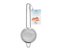 Tala Setaccio in acciaio inox, diametro 8 cm, con maglia fine, perfetto per tè sfuso, spolverare torte e risciacquare, porzioni singole di fagioli