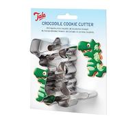 Tala Stampino per biscotti a forma di coccodrillo, perfetto per fondente e impasto, in acciaio inox