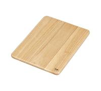 Tala Tagliere rettangolare medio, in legno di Hevea di alta qualità per alimenti, ideale per la preparazione degli alimenti, tagliare, tagliare e servire tutti gli alimenti, misure 33 x 25 x 1,5 cm
