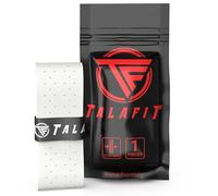 TALAFIT OverGrips Padel Ultra - Grip Padel - Impugnatura Pala Padel - Overgrip Padel Perforato - - Grip Tennis - Accessori Padel - Grips Golf - Massima Presa (Bianco x1)