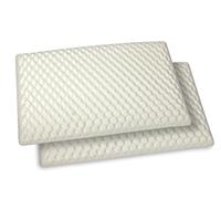 Talamo Italia - Talamo Italia coppia di cuscini per letto, 100% Made in Italy, Guanciali in Memory Foam massaggiante, Anallergico e Traspirante, 73x43xh14 cm