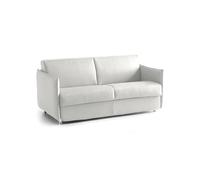 Talamo Italia Divano Fisso 3 posti Virna, Sofà lineare per Salotto, Imbottito, sfoderabile, qualità 100% Made in Italy, 200x95 h90 cm, Grigio Chiaro