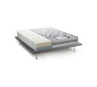 Talamo Italia - Materasso matrimoniale Silvana, Materasso in Memory foam e Waterfoam, 100% Made in Italy, Anti acaro e Anallergico, Cm 160x190h 22