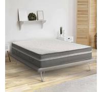 Talamo Italia Materasso Piazza e Mezza Oriana, Materasso in Memory Foam e Micromolle insacchettate, 100% Made in Italy, Anti acaro e Anallergico, Cm 120x190h32