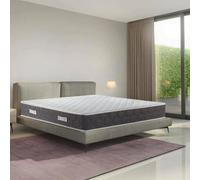 Materasso matrimoniale Carpo, Supporto per il riposo, Materasso per camera da letto, Sostegno per il sonno, Made in Italy, 180x200 h28 cm, Bianco