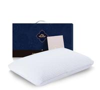 Talatex Talalay 100% natuurlijk - Cuscino in lattice, helpt bij het sbiadito Van druk, nek- en schouderpijn, Geen velenoso traagschuimchemicaliën, Perfect pakket Best Cadeau (Queen, duro)