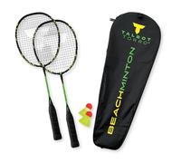 Talbot-Torro Giocco da Beachminton, 2 racchette, 2 palline, 1 borsa per il trasporto