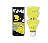 Talbot-Torro Volani da Badminton Tech 350, Lattina 3 Pezzi,Nilon