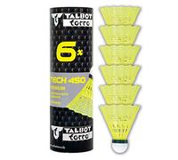 Talbot Torro - TECH 450, Palline da badminton, colore: Giallo