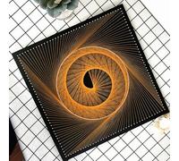 TaLcuS String Art - Kit da Parete per Adulti per Principianti Adulti e Bambini Fatti A Mano Rifornimenti d'Arte Progetti di Artigianato Fai-da-Te Pacchetto Disegno(Without Frame)