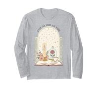 Tale As Old As Time Rose Candela e Libro Maglia a Manica