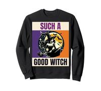 Tale Buona Strega Halloween Spooky Stagione Felpa
