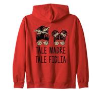 Tale Madre Tale Figlia Design Famiglia Abbinata Felpa con Cappuccio