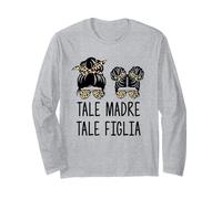 Tale Madre Tale Figlia Design Famiglia Abbinata Maglia a Manica