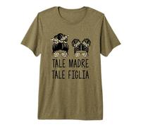 Tale Madre Tale Figlia Design Famiglia Abbinata Maglietta Premium