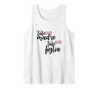 Tale Madre Tale Figlia Mamma di Ragazze Divertente Mammina Canotta