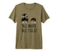 Tale Madre Tale Figlio Design Famiglia Abbinata Maglietta Premium