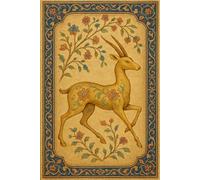 Tale of the Painted Gazelle: A Persian Grove-Inspired Hardcover Journal of Grace, Movement, and Ancient Storytelling
