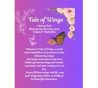 Tale of Wings Coloring Book: Volume 1: Butterflies