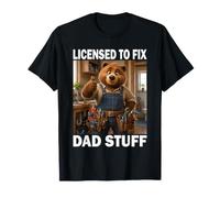 Tale Padre Tale Figlio Orso papà Idraulico Maglietta
