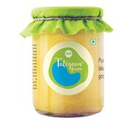 Talegaon Farms Ghee di mucca puro, realizzato tradizionalmente, ghee artigianale di alta qualità, bottiglia di vetro da 500 ml (confezione da 1)