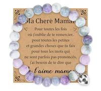 TaleMoon Bracciale da donna, per la festa della mamma, per la mamma, per il compleanno e il Natale, Metallo