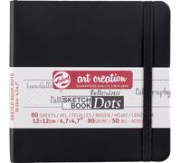 Talens Art Creation 9314404M Taccuino da disegno 12 x 12 cm 140 g Dot Black